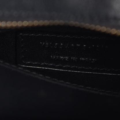 Saint Laurent Lambskin Matelasse Monogram Toy Vicky Camera Bag Black 9 of 11