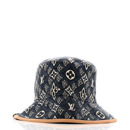 Louis Vuitton Jacquard Since 1854 Bucket Hat M Blue 3 of 8