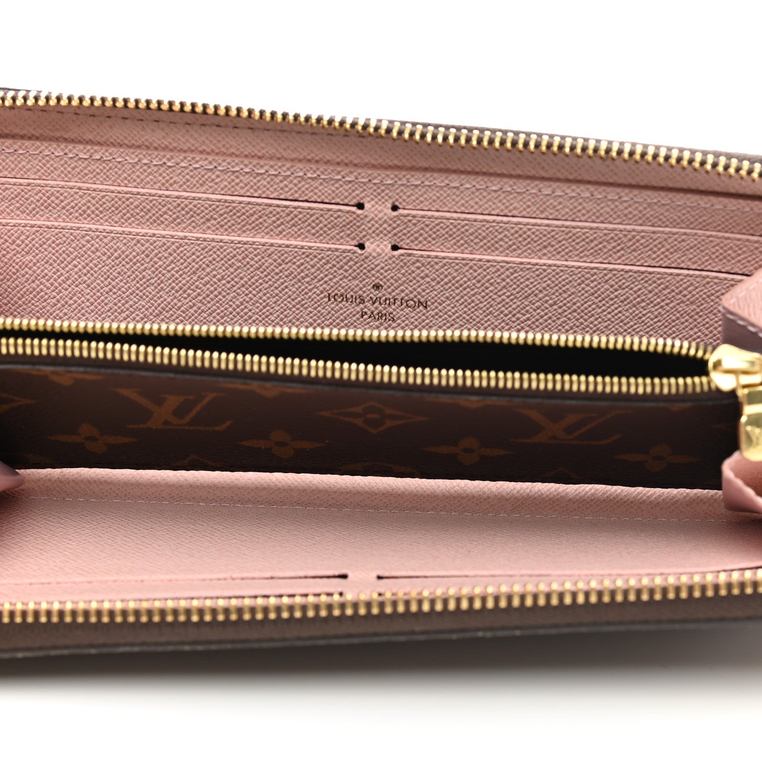 Louis Vuitton Monogram Clemence Wallet Rose Ballerine 5 of 8