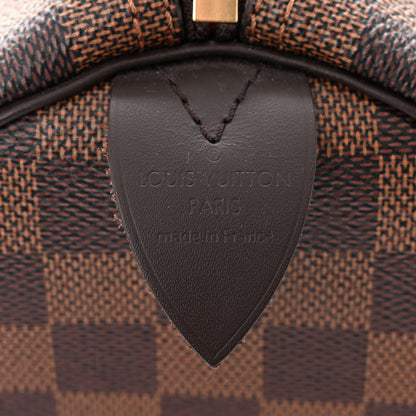 Louis Vuitton Damier Ebene Speedy 30 6 of 9