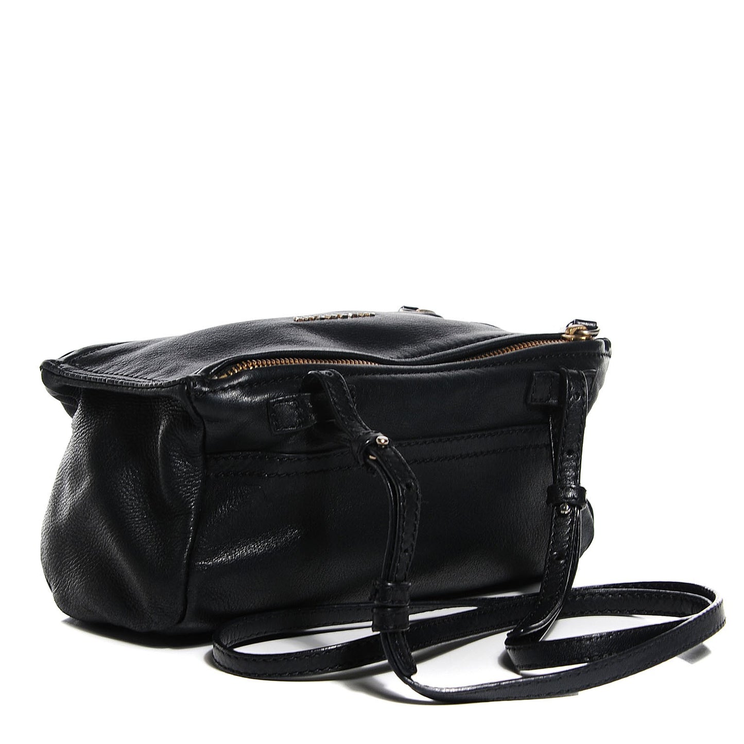 Sugar Goatskin Mini Pandora Black