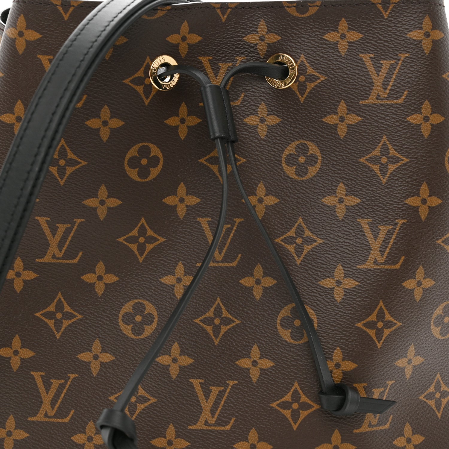 Louis Vuitton Monogram Neonoe MM Black 7 of 9