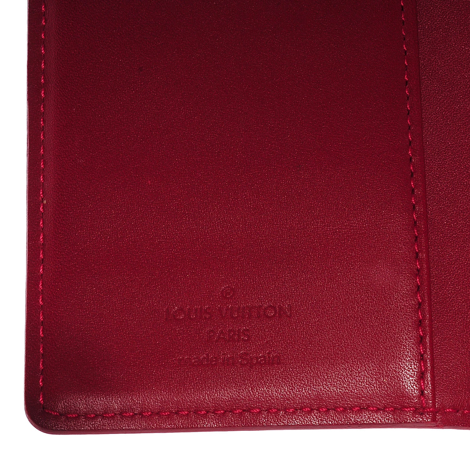 Louis Vuitton Vernis Small Ring Agenda Cover Pomme D'Amour 6 of 7