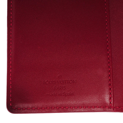 Louis Vuitton Vernis Small Ring Agenda Cover Pomme D'Amour 6 of 7