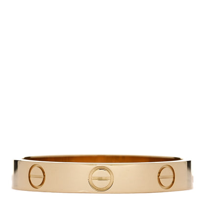 Cartier 18K Yellow Gold 3.5mm LOVE Wedding Band Ring 62 10 3 of 5