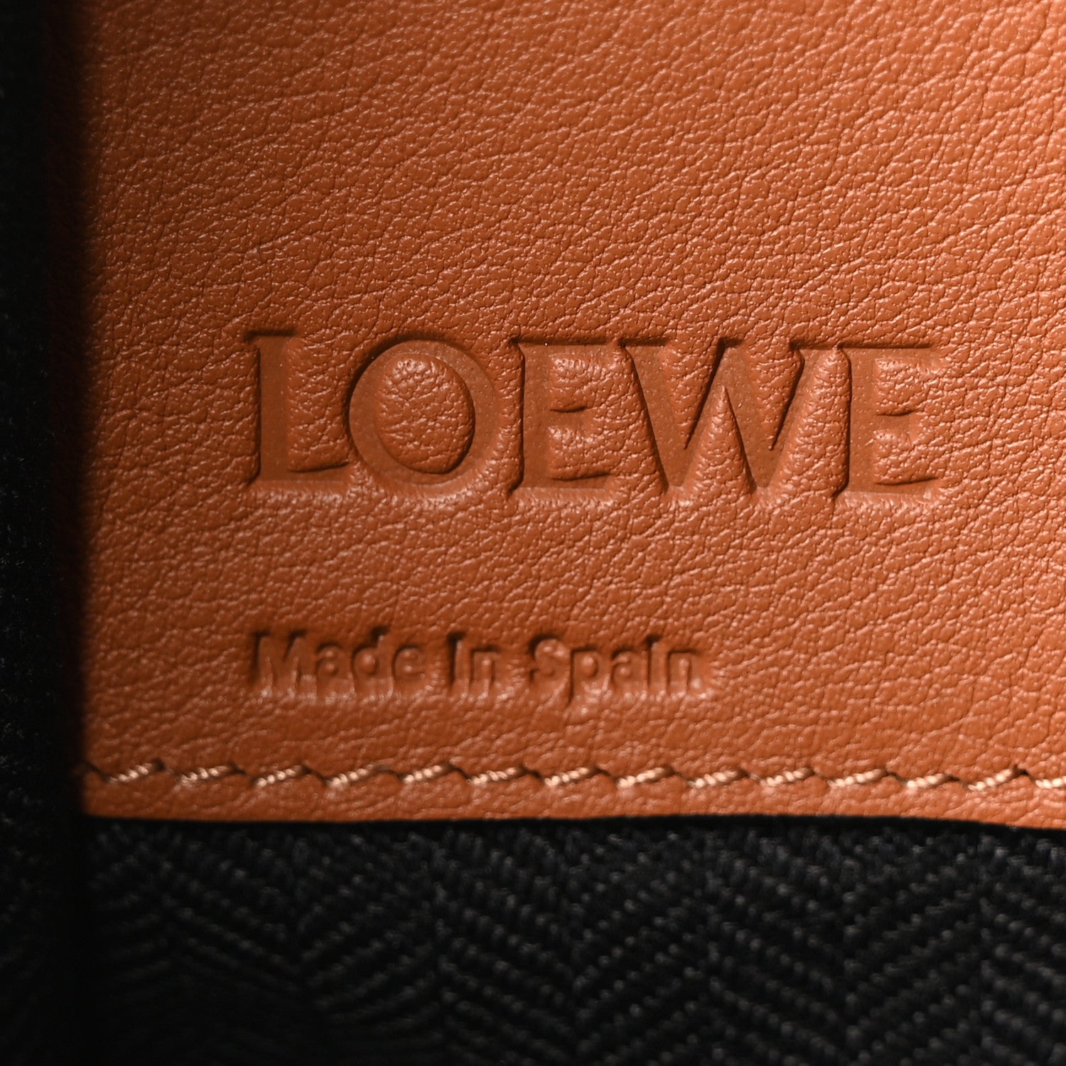 Loewe Calfskin Small Hammock Shoulder Bag Tan 6 of 10