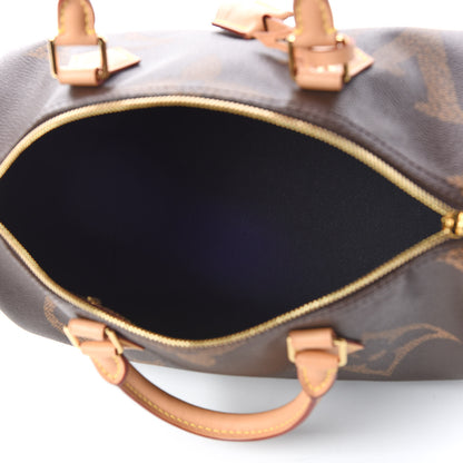 Louis Vuitton Reverse Monogram Giant Speedy Bandouliere 30 7 of 9