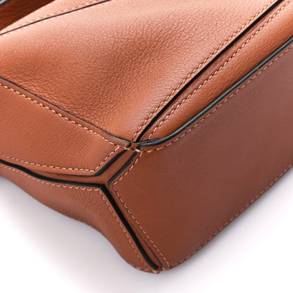 Loewe Calfskin Mini Puzzle Bag Tan 10 of 11