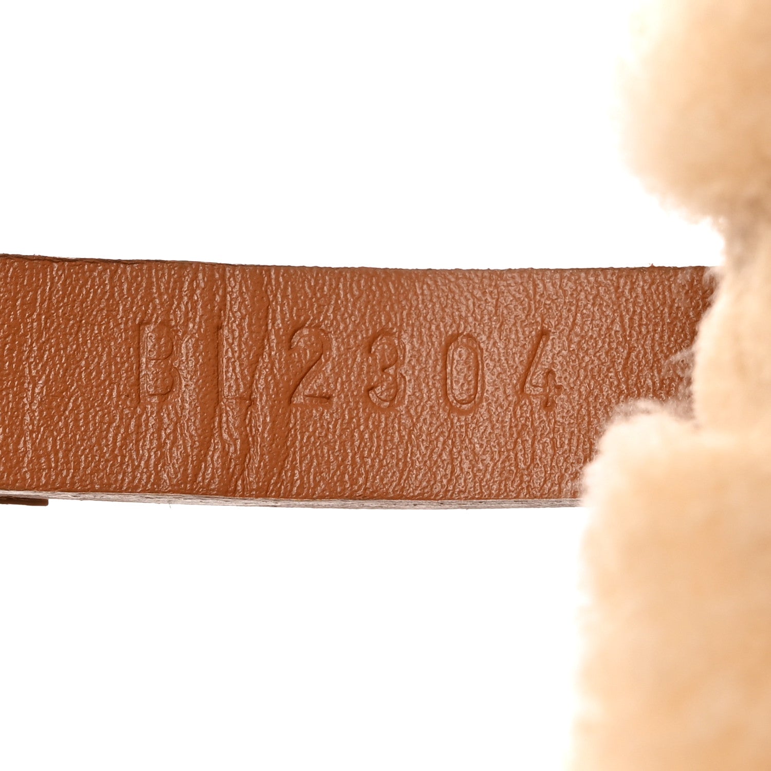 Hermes Suede Goatskin Woolskin Womens Oz Mules 37 Naturel 8 of 9