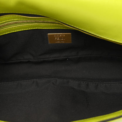 Fendi Nappa FF 1974 Embossed Baguette Wasabi 6 of 9