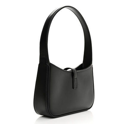Saint Laurent Smooth Calfskin Le 5 A 7 Mini Hobo Black 3 of 12