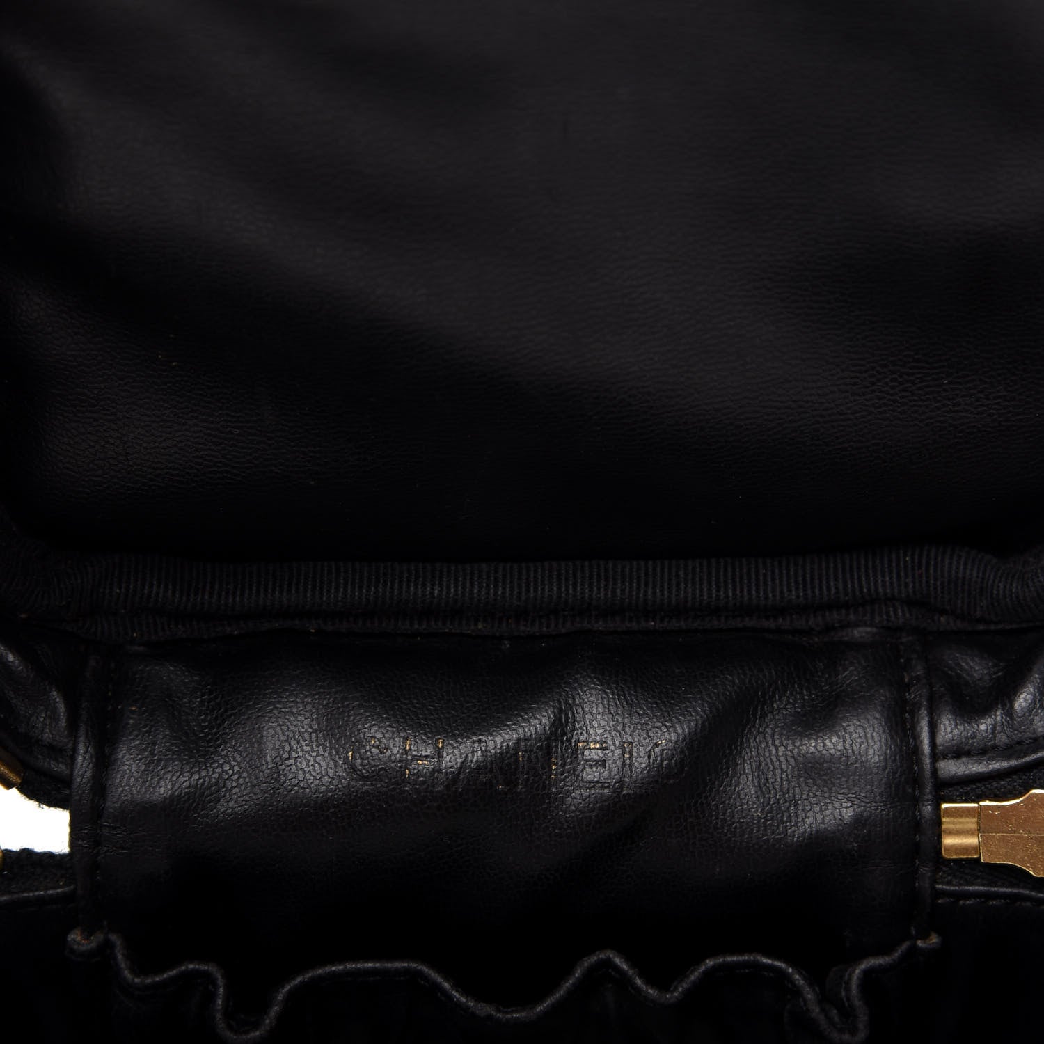 Chanel Caviar Vanity Cosmetic Case Black 5 of 6