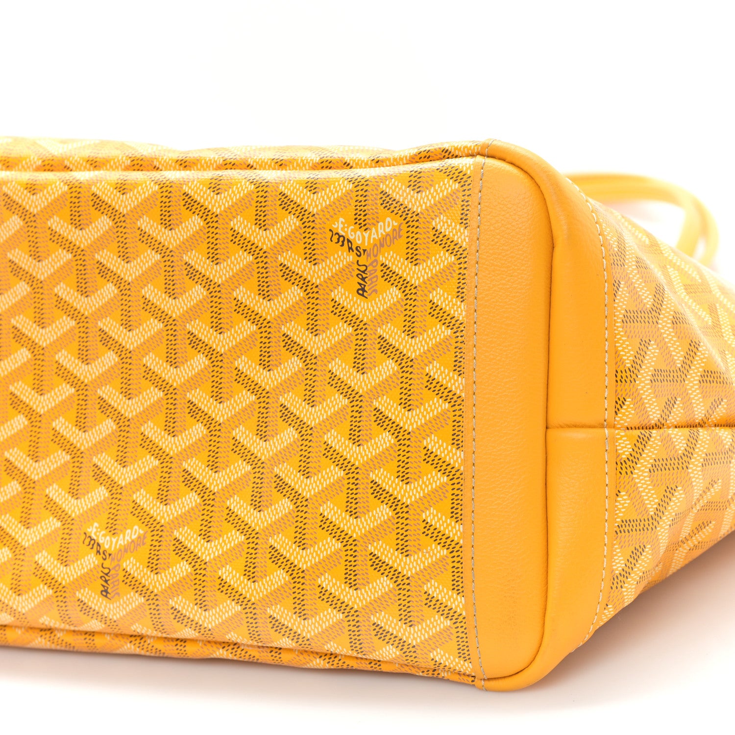 Goyard Goyardine Artois MM Yellow 10 of 10