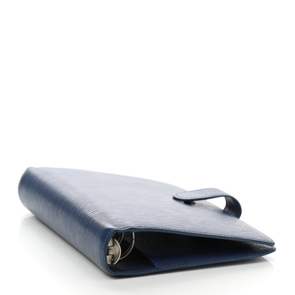 Louis Vuitton Epi Medium Ring Agenda Cover Myrtille 4 of 11