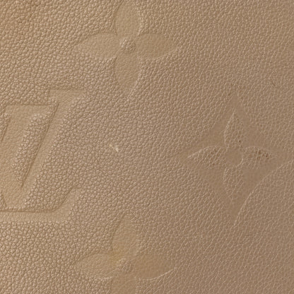 Louis Vuitton Empreinte Monogram Giant Neverfull MM Tourterelle 11 of 15