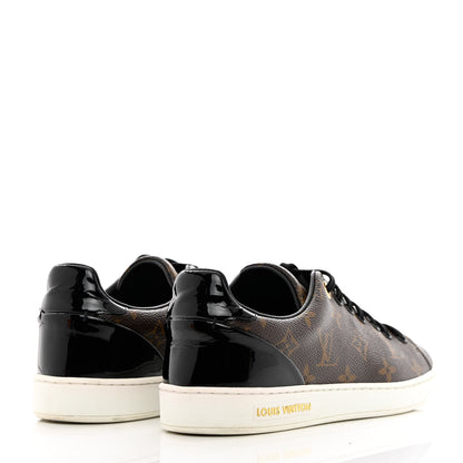 Louis Vuitton Patent Monogram Frontrow Sneakers 38 4 of 13