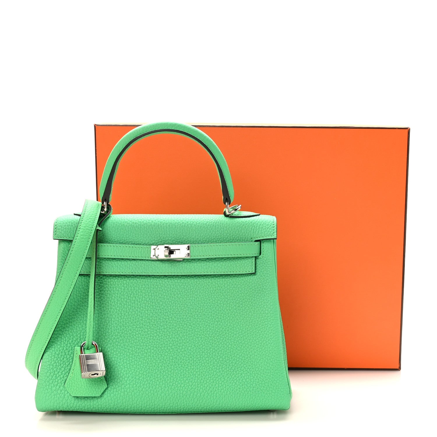 Hermes Togo Kelly Retourne 25 Vert Comics 10 of 10