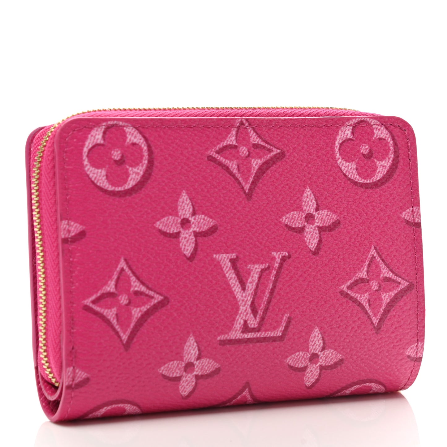 Monogram Fall for You Lou Wallet Fuchsia