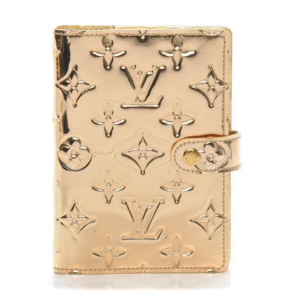 Louis Vuitton Monogram Miroir Small Ring Agenda Gold 1 of 7
