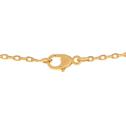 Hermes Lacquered Gold Mini Pop H Pendant Necklace Black 5 of 7
