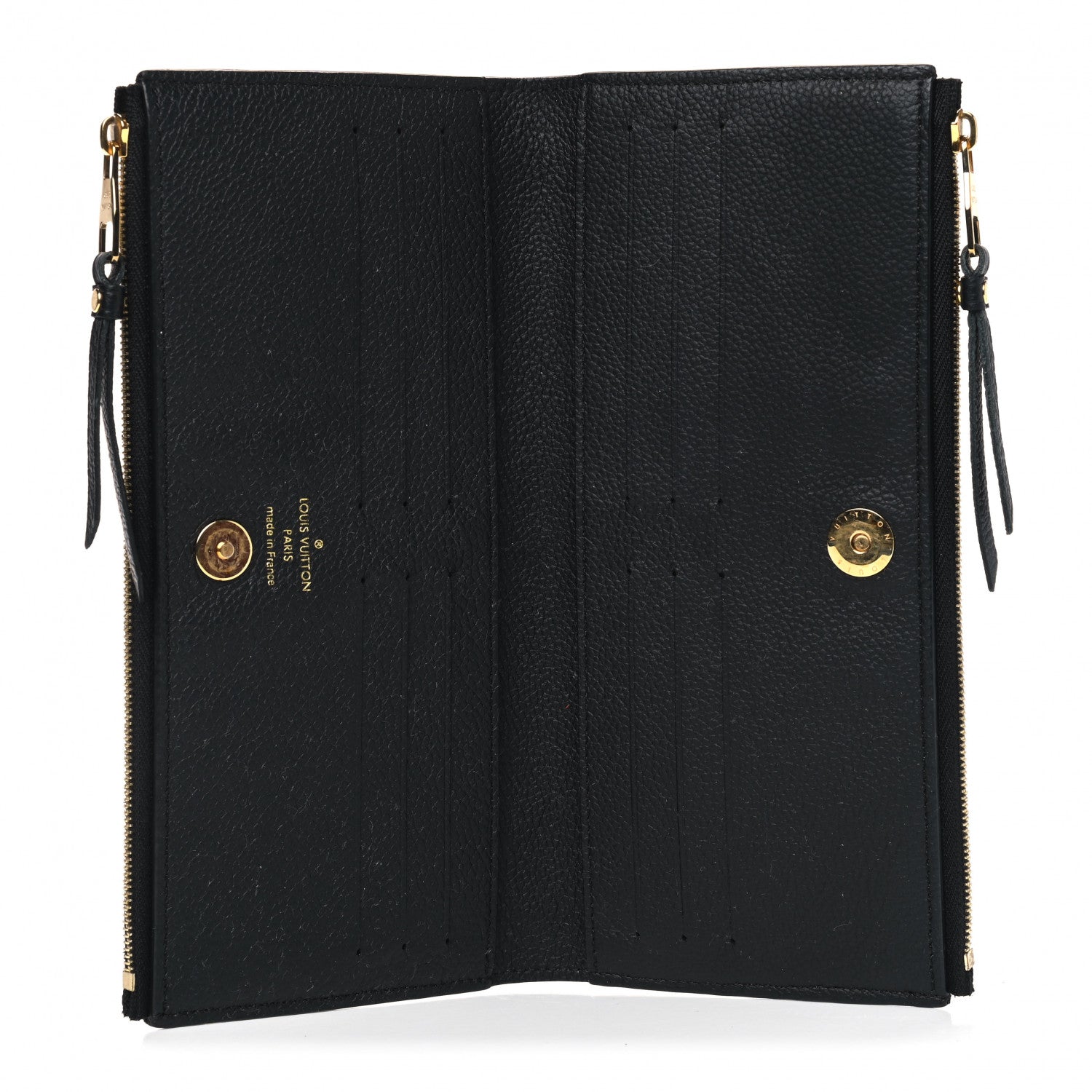 Louis Vuitton Empreinte Adele Wallet Black 4 of 10