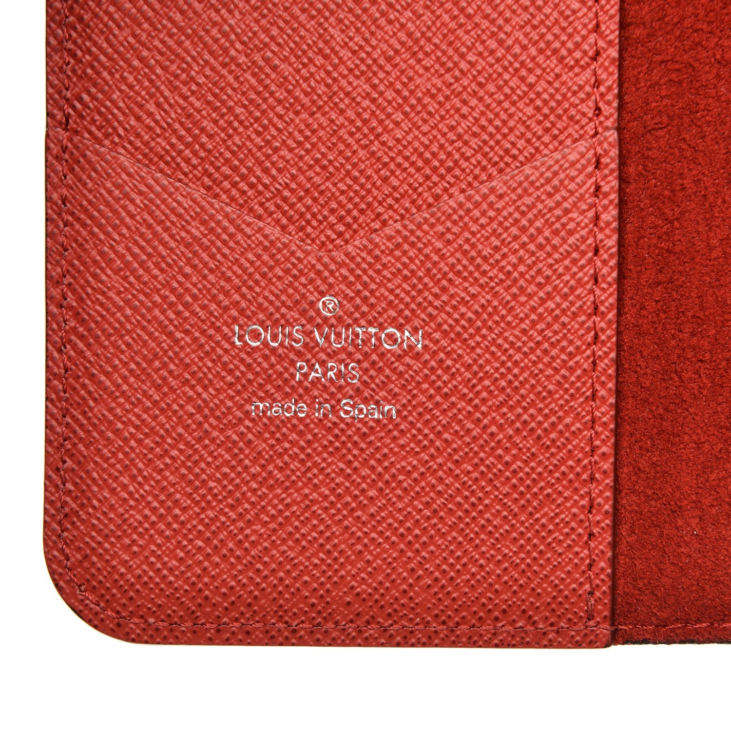 Louis Vuitton X SUPREME Epi iPhone 7 Plus Folio Case Red 6 of 6