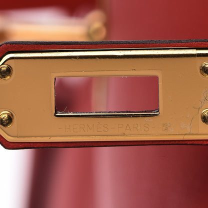 Hermes Swift Kelly Retourne 25 Rouge Tomate 26 of 31