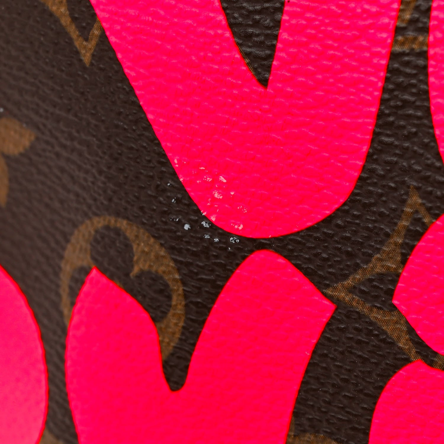 Louis Vuitton Monogram Graffiti Neverfull GM Fuchsia 13 of 19