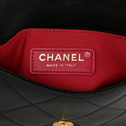 Chanel Calfskin Quilted Small Framing Chain Bag Black 6 of 10
