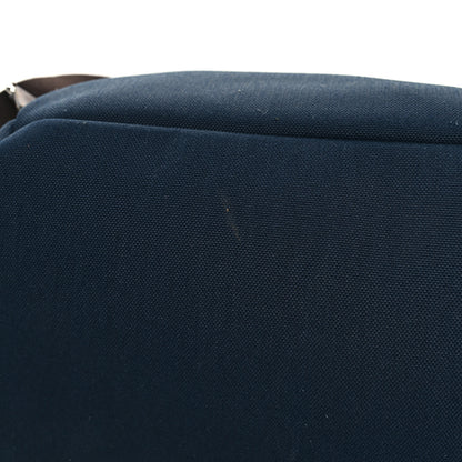 Hermes Toile Groom School Backpack Bleu Navy Feu 12 of 13
