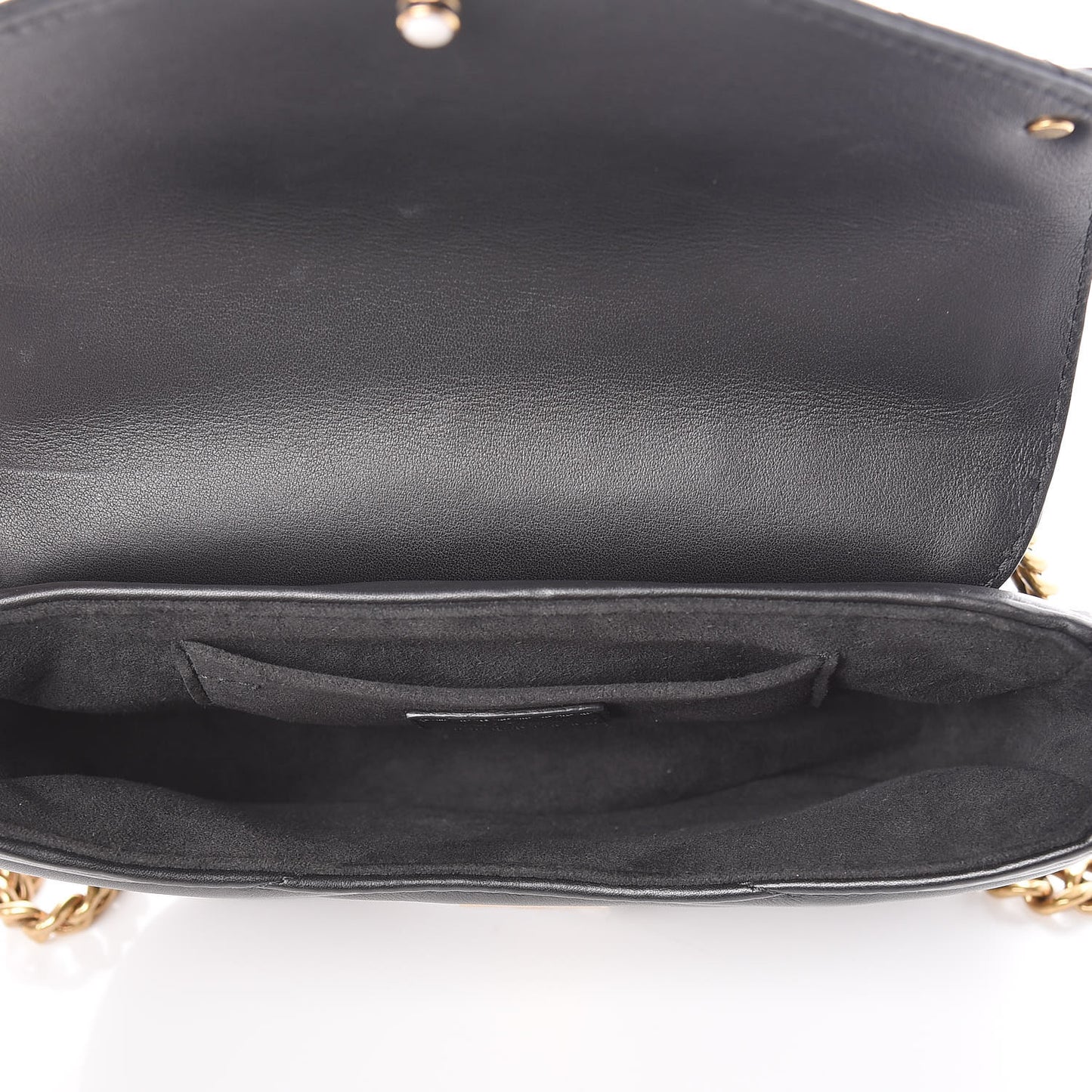 Calfskin New Wave Chain PM Black
