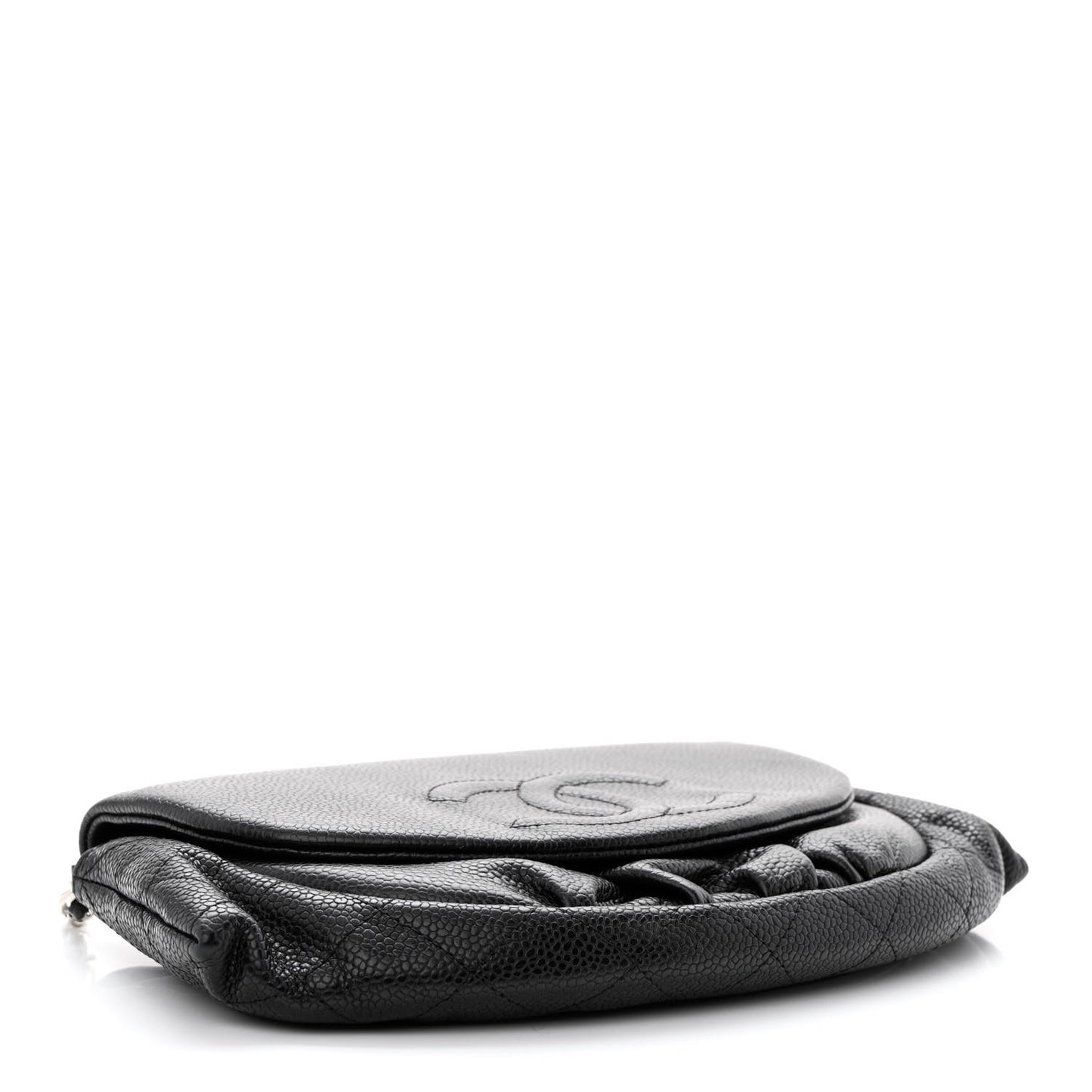 Caviar Half Moon Wallet On Chain WOC Black