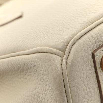 Hermes Togo Birkin 25 Craie 11 of 13