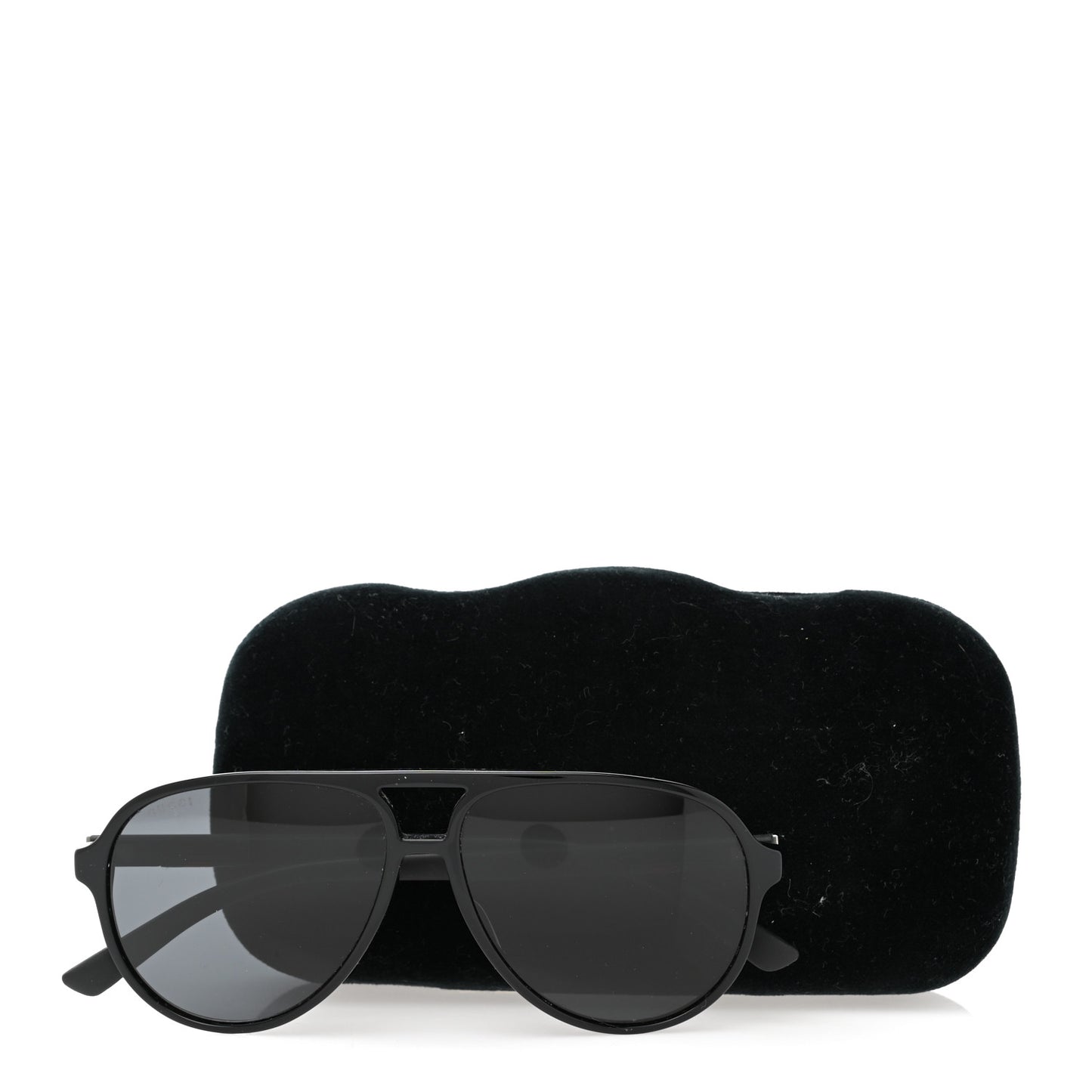 Acetate Web Aviator Sunglasses GG0423SA Black