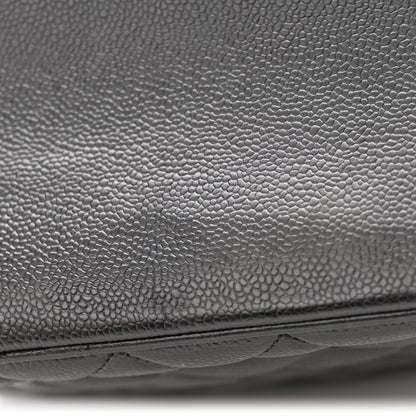Chanel Caviar Quilted Medallion Tote Black 11 of 12