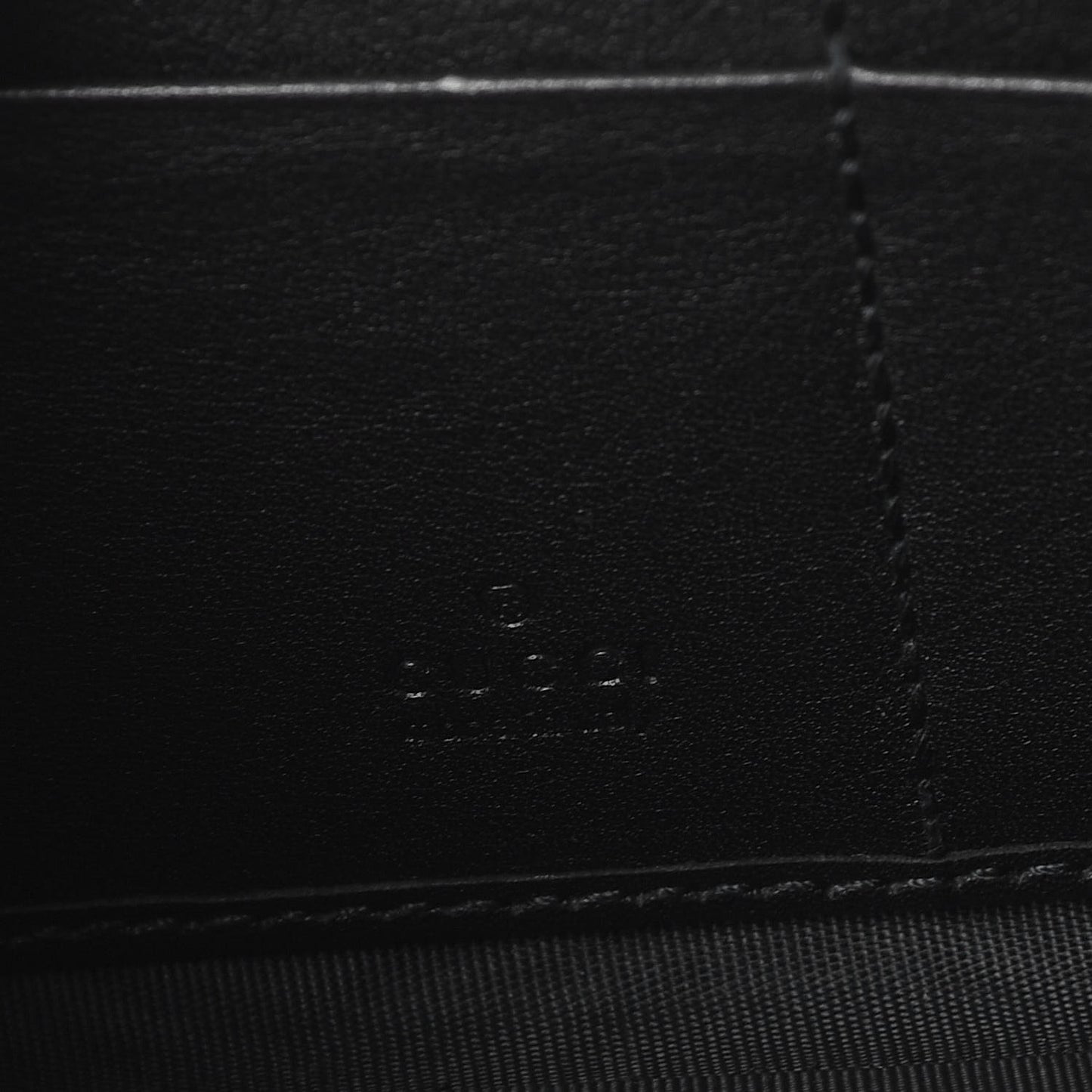 Guccissima Signature Microguccissima Bree Zip Around Wallet Black