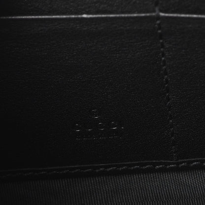 Gucci Guccissima Signature Microguccissima Bree Zip Around Wallet Black 6 of 10