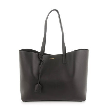 Saint Laurent Calfskin Large Shopping Tote Dark Grey 1 of 9