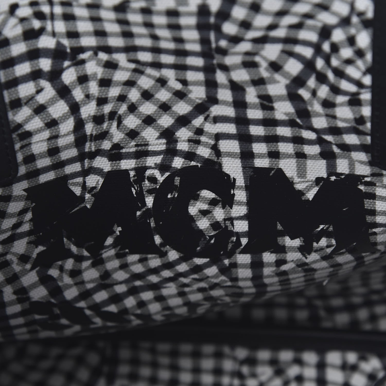 MCM Visetos Medium Liz Reversible Shopper Tote Black 9 of 15