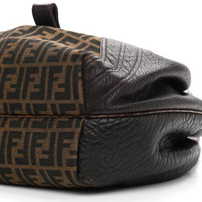 Fendi Zucca Nappa Nuvolata Vitello Tortuga Spy Tobacco Moro 11 of 11