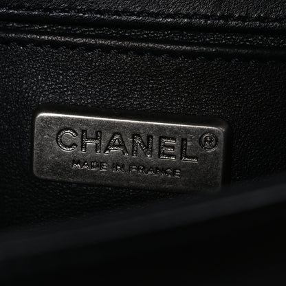 Chanel Orylag Rabbit Fur Calfskin Small Boy Flap Black 6 of 10