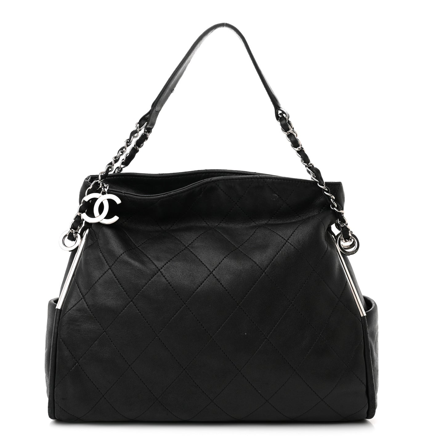 Lambskin Ultimate Soft Hobo Black