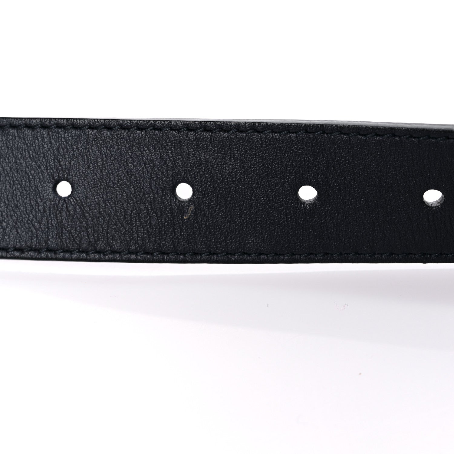 Gucci Moon Calfskin Double G 30mm Belt 80 32 Blue 6 of 7