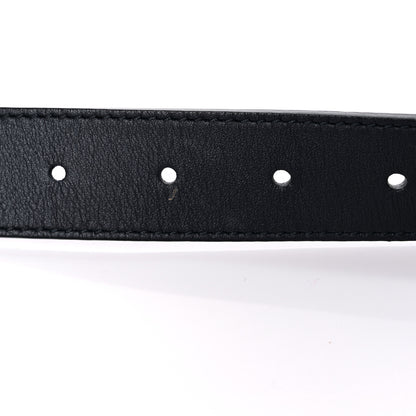 Gucci Moon Calfskin Double G 30mm Belt 80 32 Blue 6 of 7