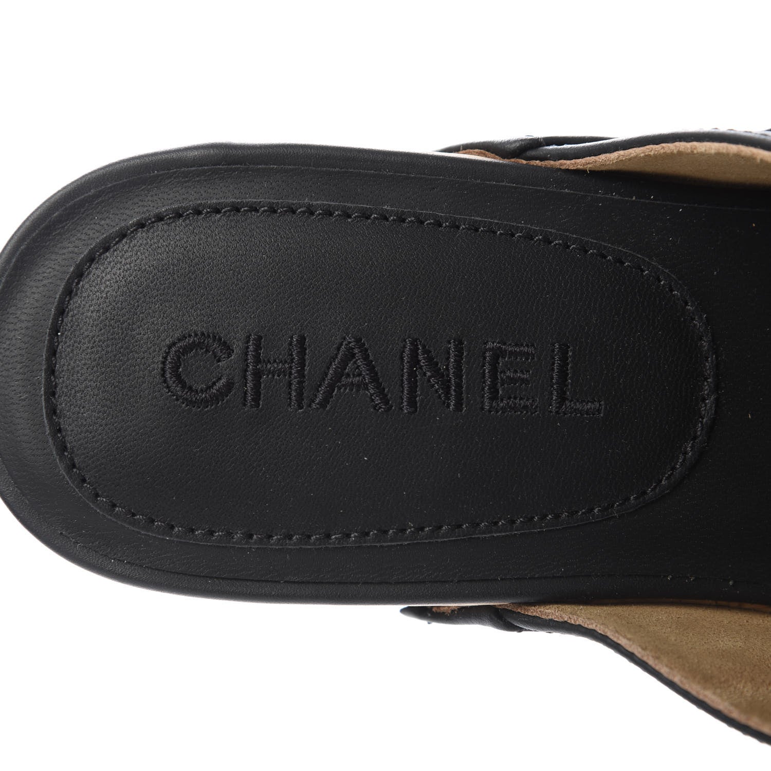 Chanel Calfskin CC Turn Lock Clog 39 Black 7 of 9