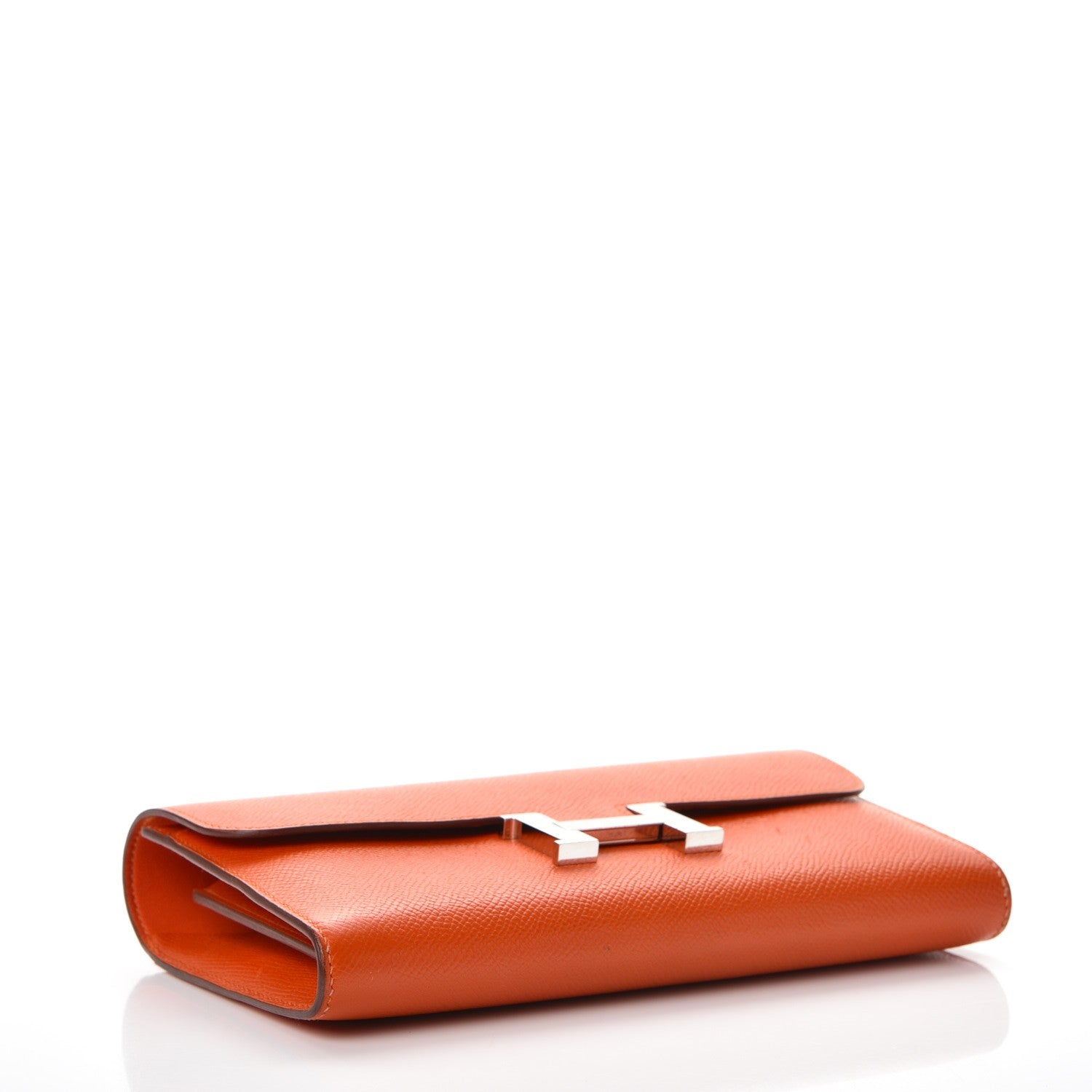 Hermes Epsom Constance Long Wallet Feu 4 of 12