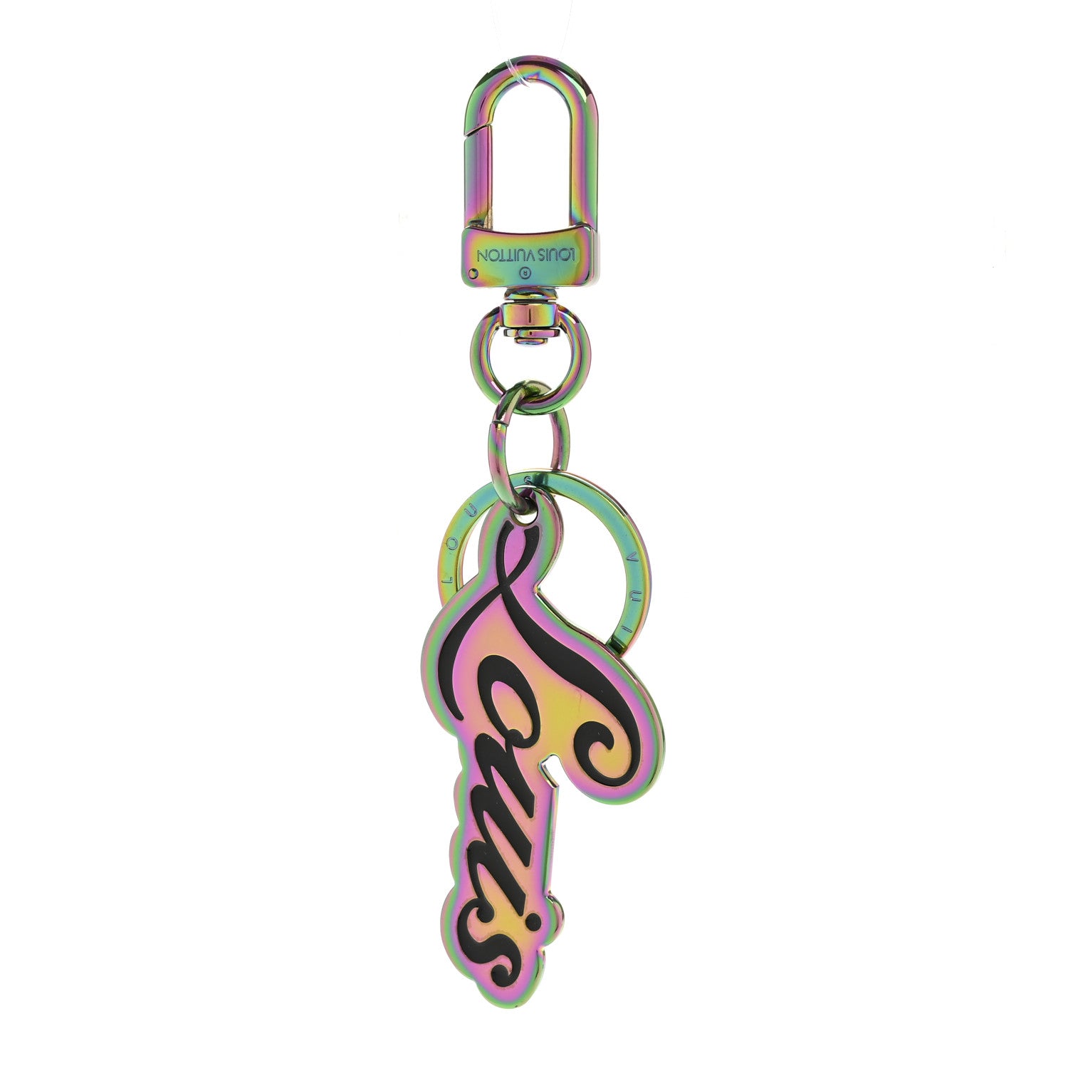 Louis Vuitton Metallic Rainbow Porte Cles Louis Bag Charm Key Holder Multicolor 1 of 4
