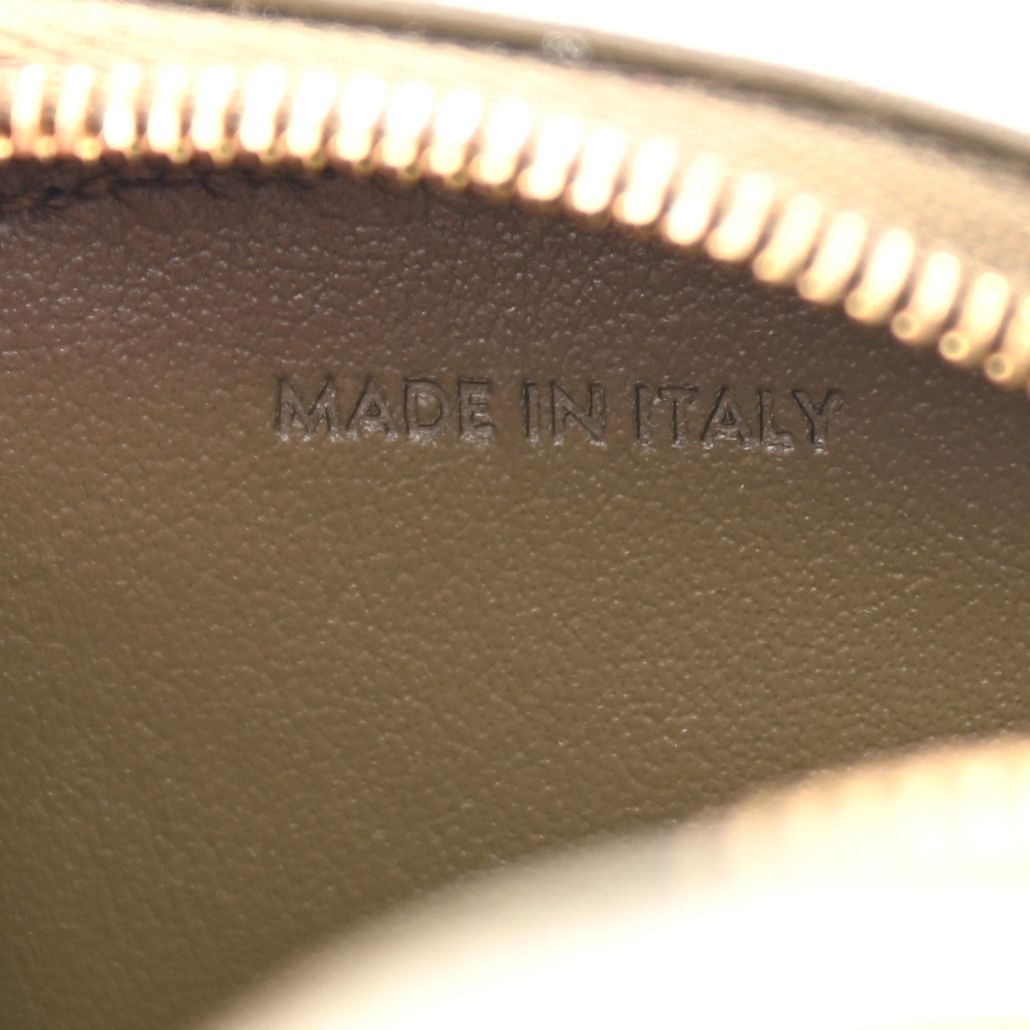 Celine Smooth Calfskin Cuir Small Triomphe Oval Purse Crossbody Dark Olive 7 of 13
