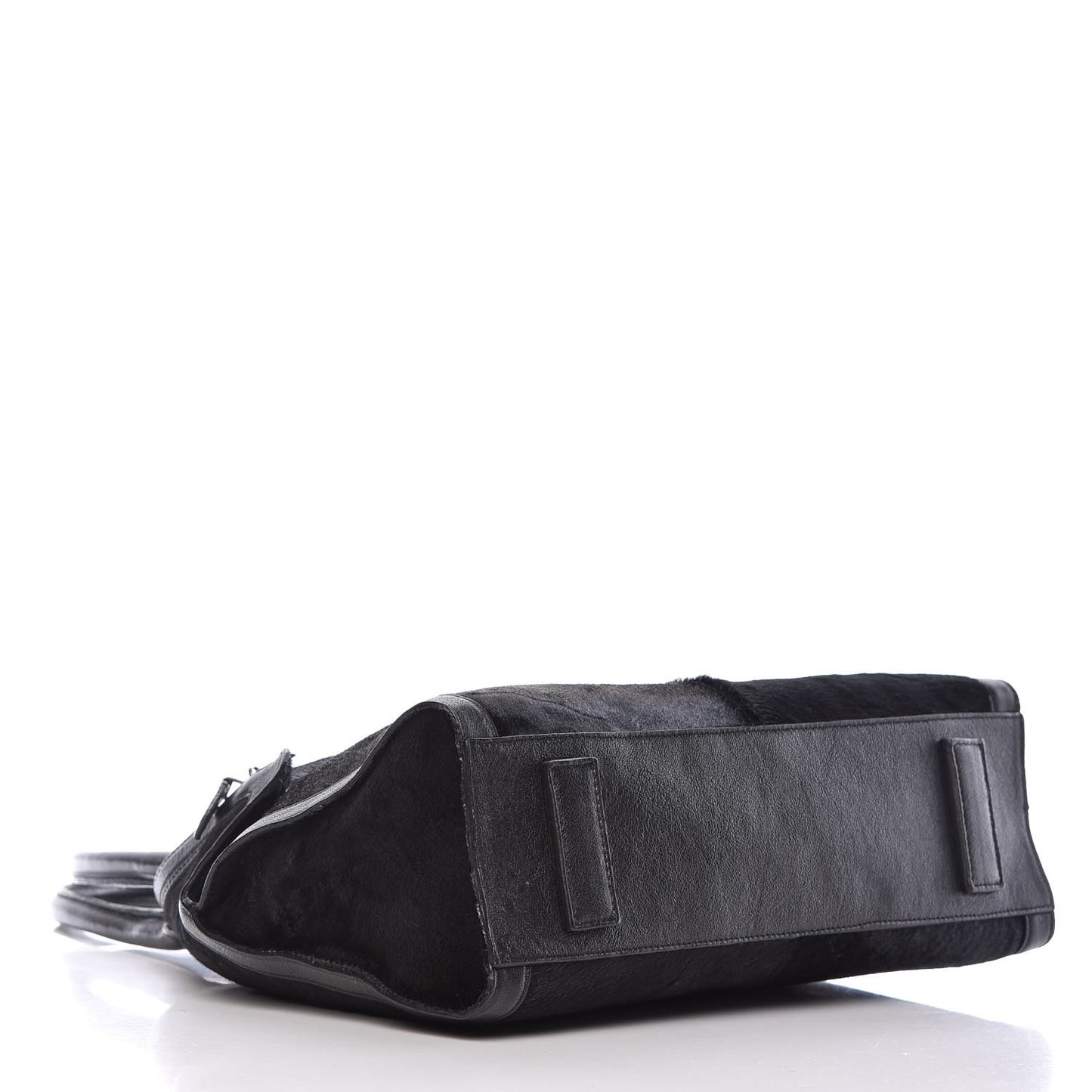 Pony Hair Mini De Manta Tote Black