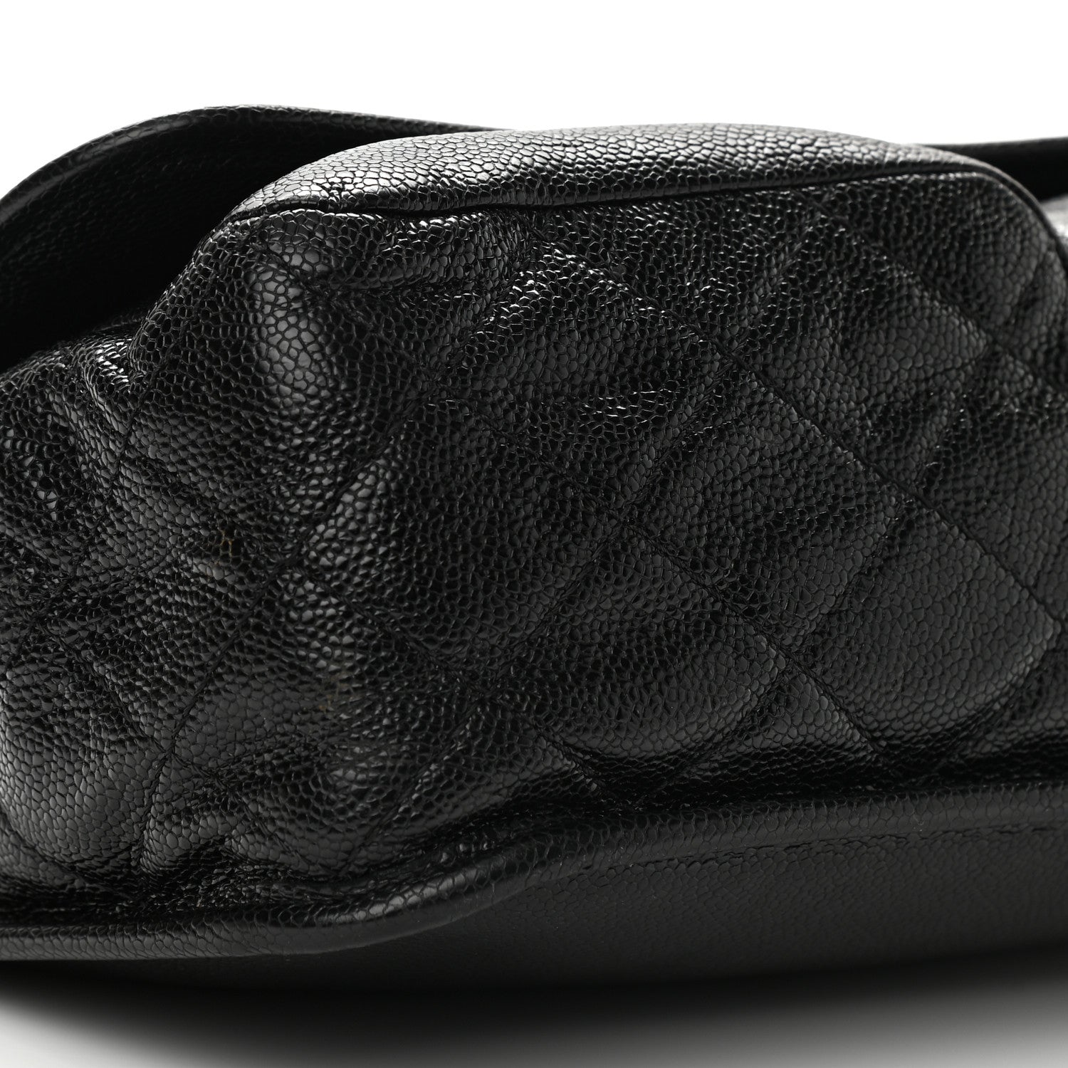 Chanel Grained Calfskin Medium Natural Beauty Flap Black 8 of 9